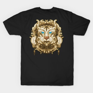 Decorative fantasy animal head T-Shirt